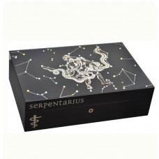 Хьюмидор Elie Bleu Zodiac на 110 сигар Serpentarius Black Sycamore (шт.)